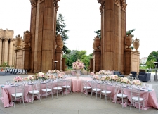 Beautiful Pastel Wedding at the Palace of Fine Arts San Francisco