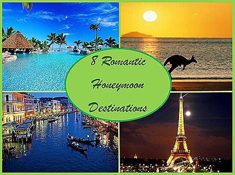 8 romantic honeymoon destinations