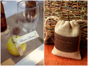 http://www.theweddingpost.net/2011/10/favors-for-fall.html